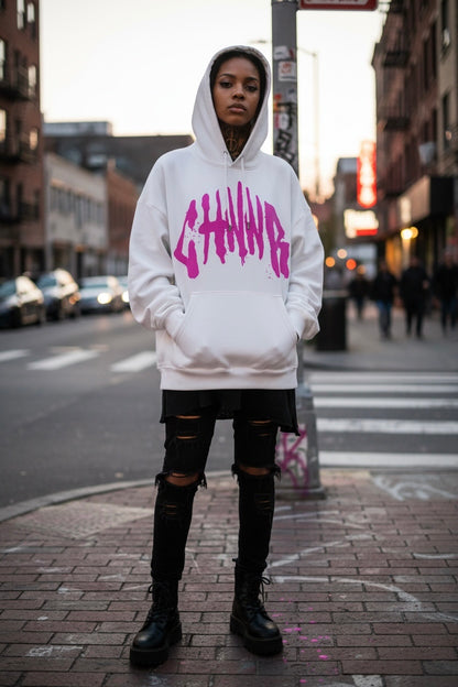 THE PINK HOODIE