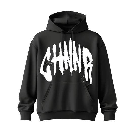 "THE HOODIE" - BLACK/WHITE