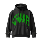 "THE HOODIE" - BLACK/GREEN