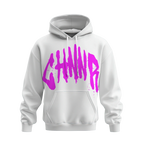 "THE HOODIE" - WHITE/PINK