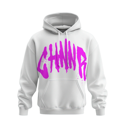 "THE HOODIE" - WHITE/PINK