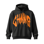 "THE HOODIE" - BLACK/ORANGE