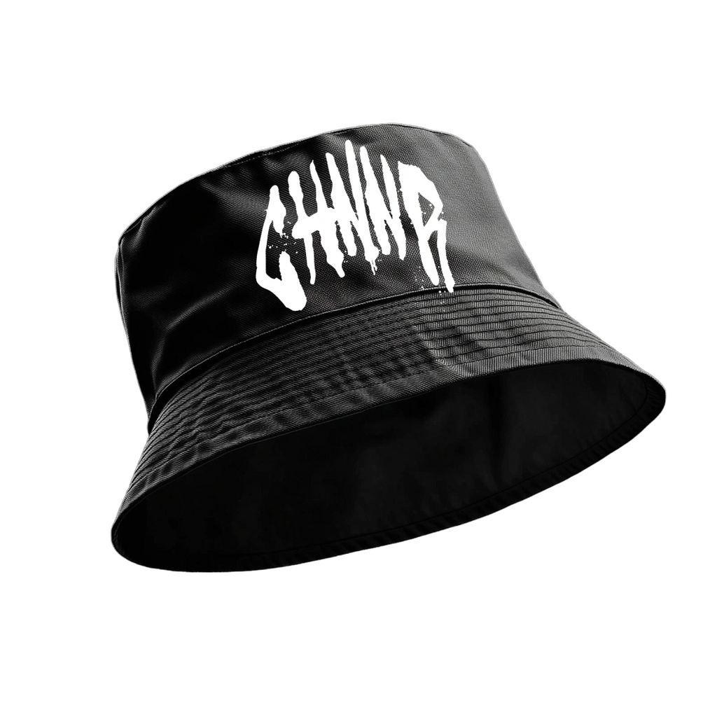 "THE BUCKET HAT" - BLACK/WHITE