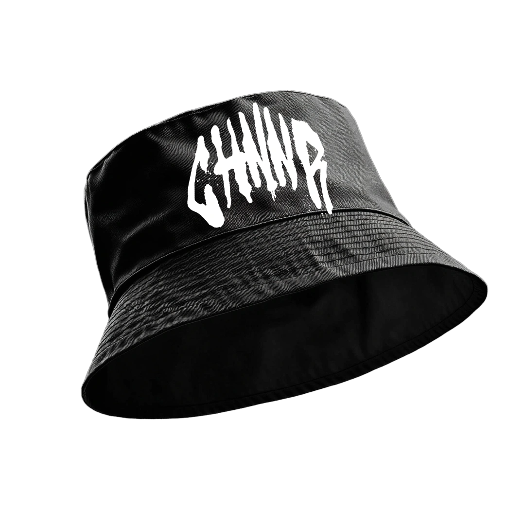 "THE BUCKET HAT" - BLACK/WHITE