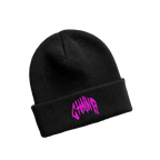 "THE BEANIE" - BLACK/PINK
