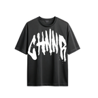 "THE OVERSIZED TEE" - BLACK/WHITE